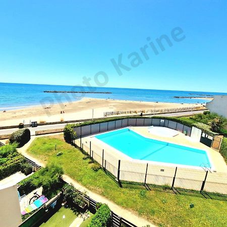 פאלאבה-לה-פלו Appartement 1Ere Ligne Piscine Terrasse Au Bord De La Plage Front De Mer Avec 6 Velos מראה חיצוני תמונה